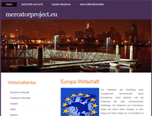 Tablet Screenshot of mercatorproject.eu